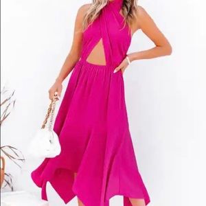 Pink Cocktail Dress